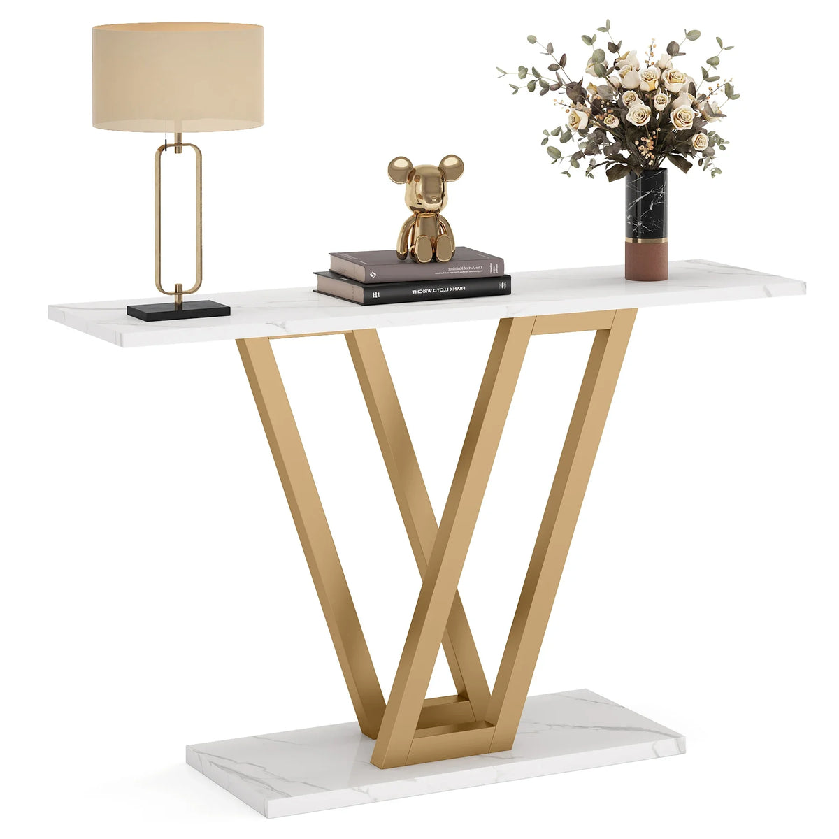 Tribesigns Industrial Console Table For Entryway Hallway And Living Room