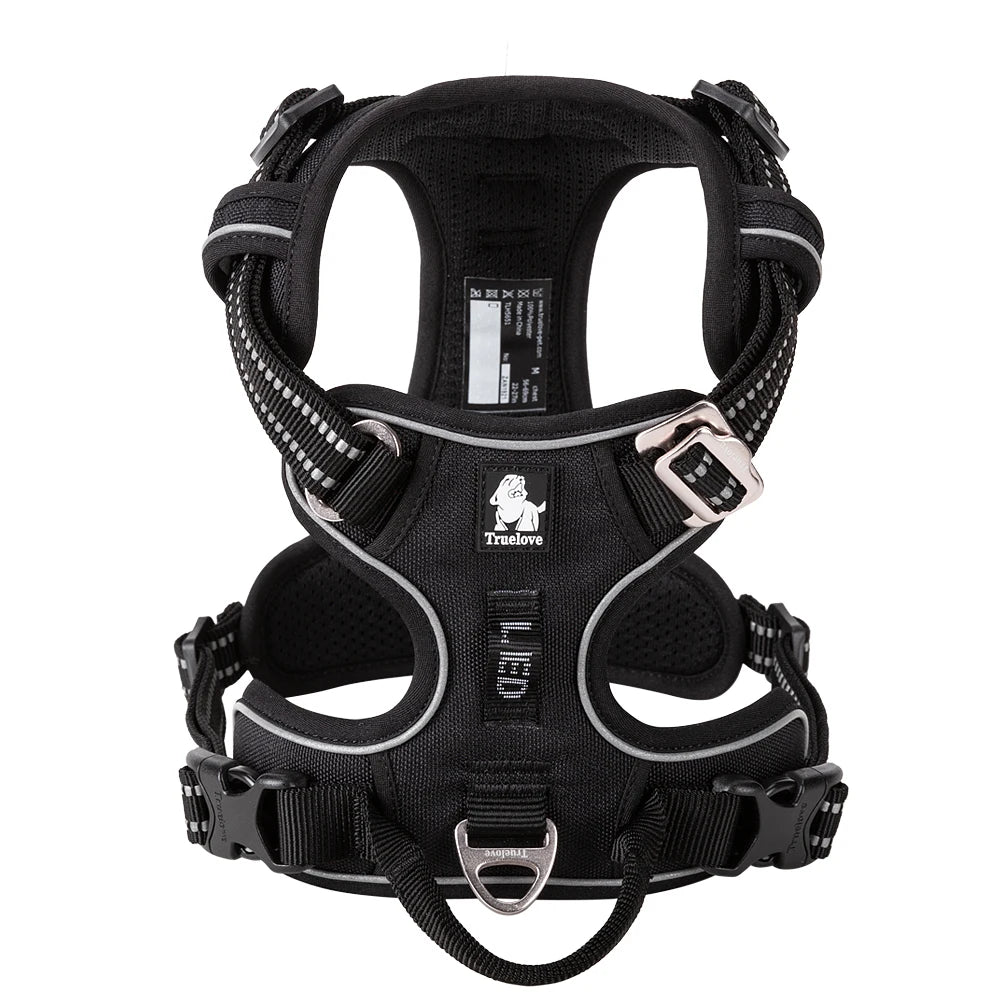Truelove Reflective No Pull Dog Harness Breathable Adjustable Pet Vest