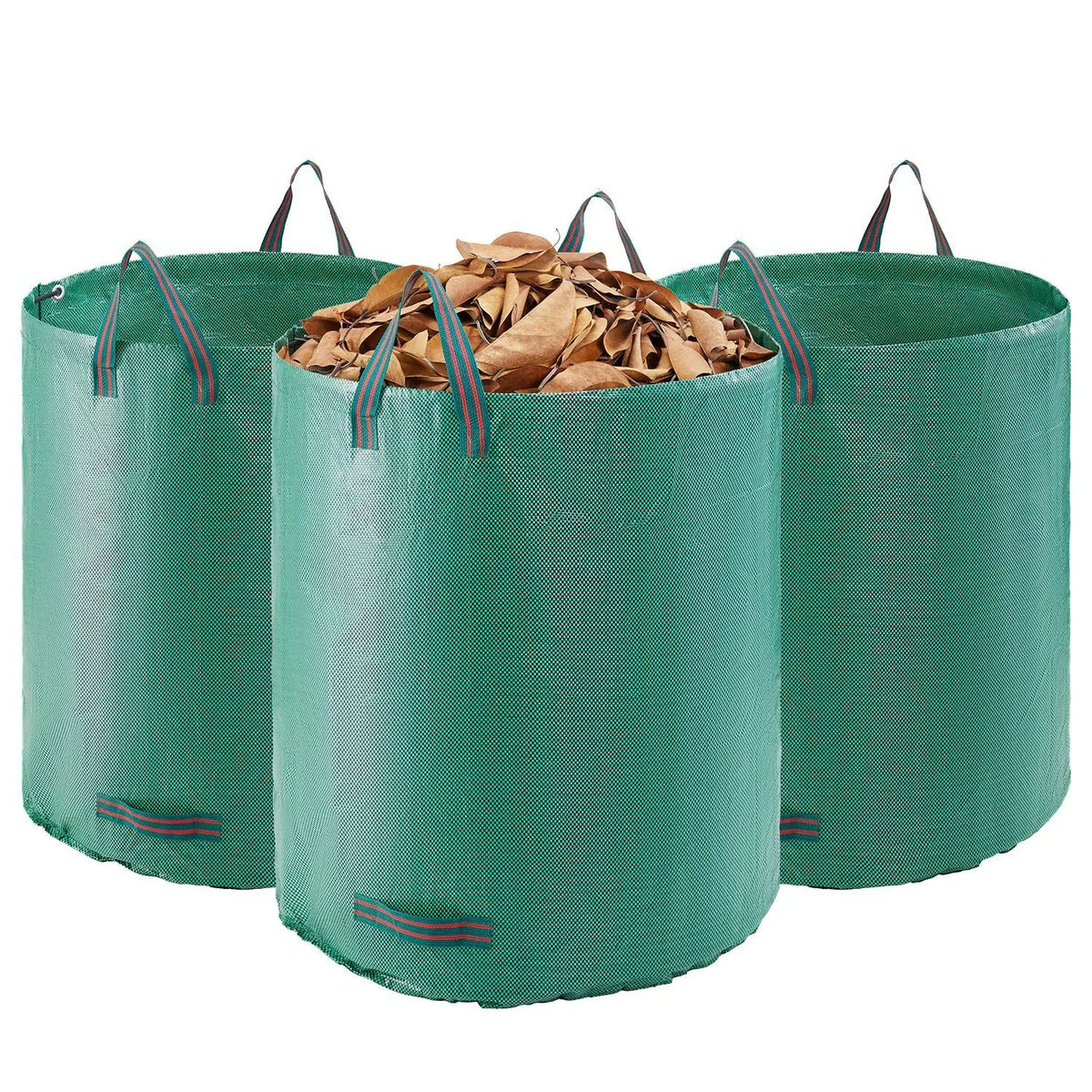 Heavy Duty Collapsible Reusable Yard Waste Bag For Lawn Collection