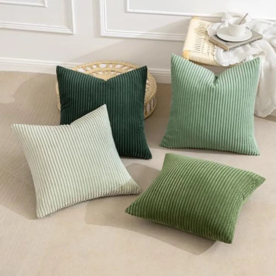 Boho Farmhouse Throw Pillow Covers For Contemporary Home Decor