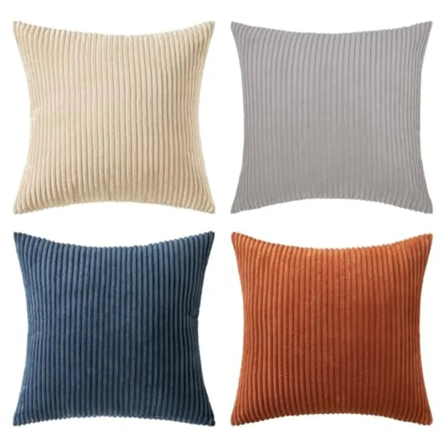 Boho Farmhouse Throw Pillow Covers For Contemporary Home Decor