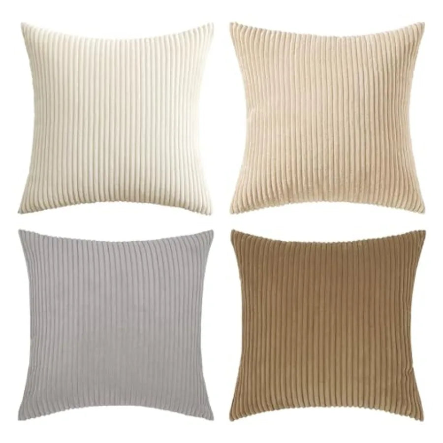 Boho Farmhouse Throw Pillow Covers For Contemporary Home Decor