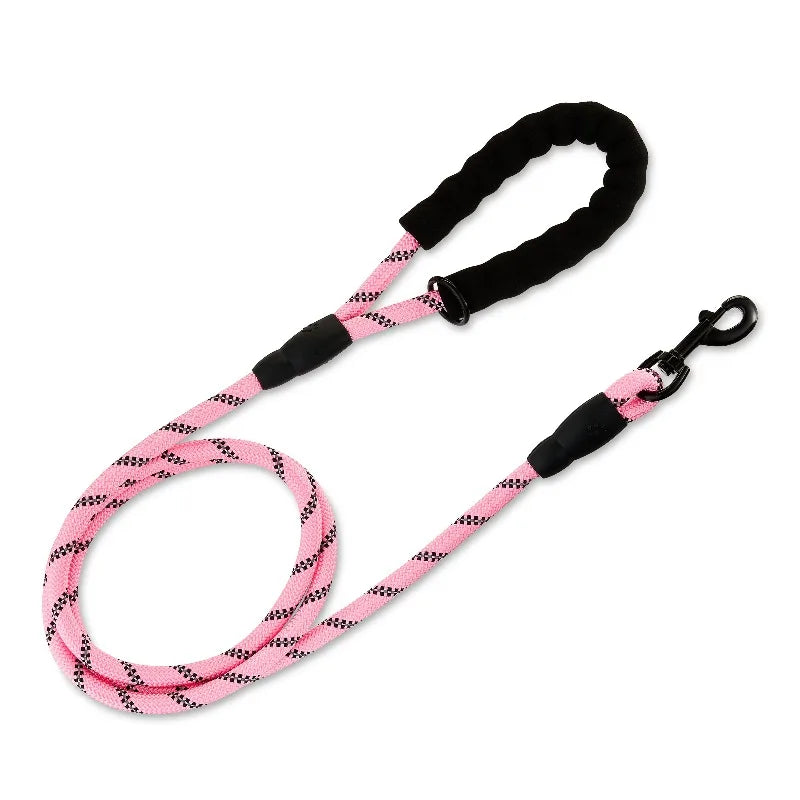 Neoprene Cushioned Handle Dog Leash For Comfortable Walks