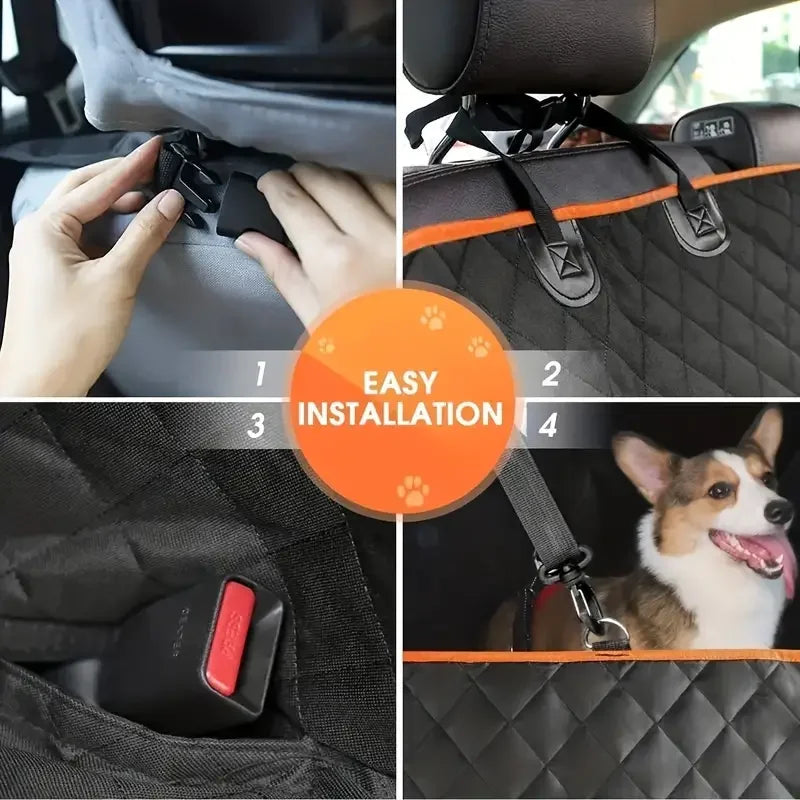 Durable Waterproof Dog Car Seat Cover Hammock For Pets
