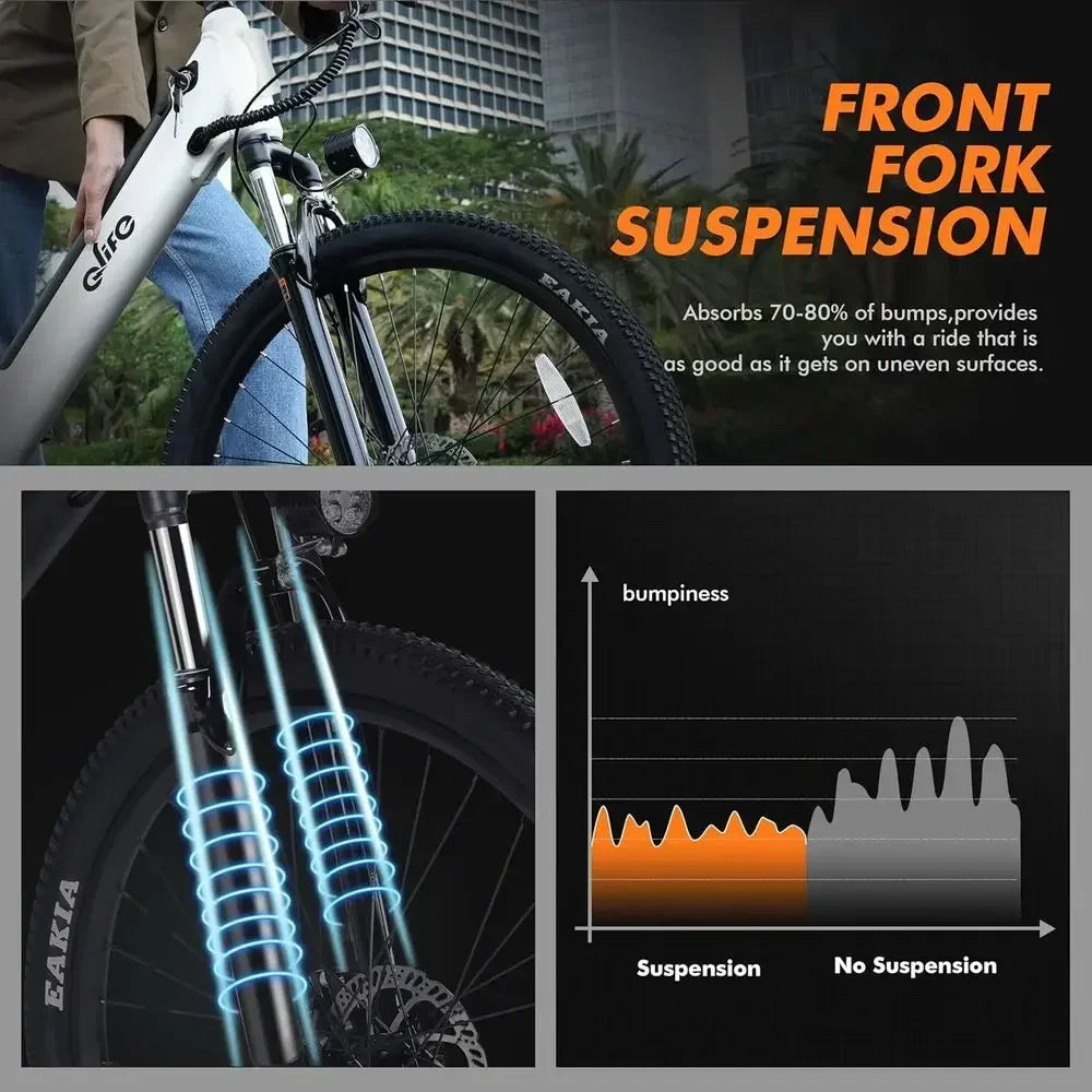 Premium Step Through Electric Bike With Powerful 1000W Motor