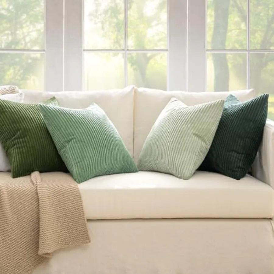 Boho Farmhouse Throw Pillow Covers For Contemporary Home Decor