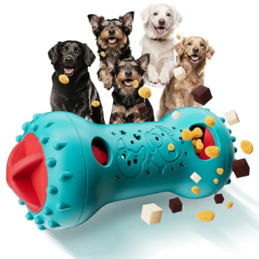 Adjustable Interactive Dog Treat Dispensing Enrichment Toy