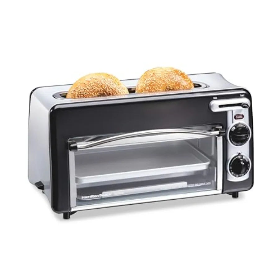 SHXI 2-In-1 Countertop Toaster Oven For Quick Home Cooking Needs