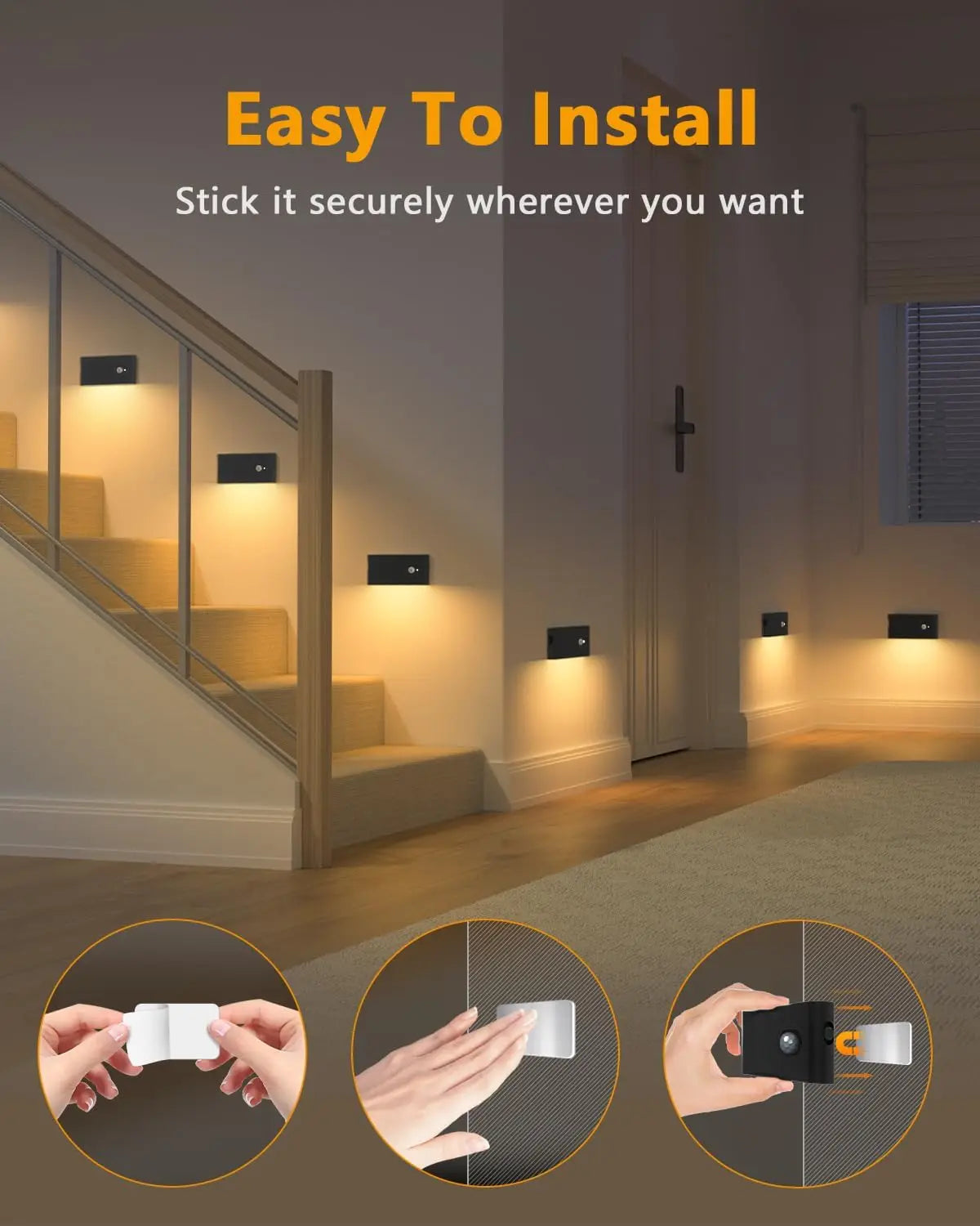 Willed Motion Sensor Rechargeable LED Indoor Night Light