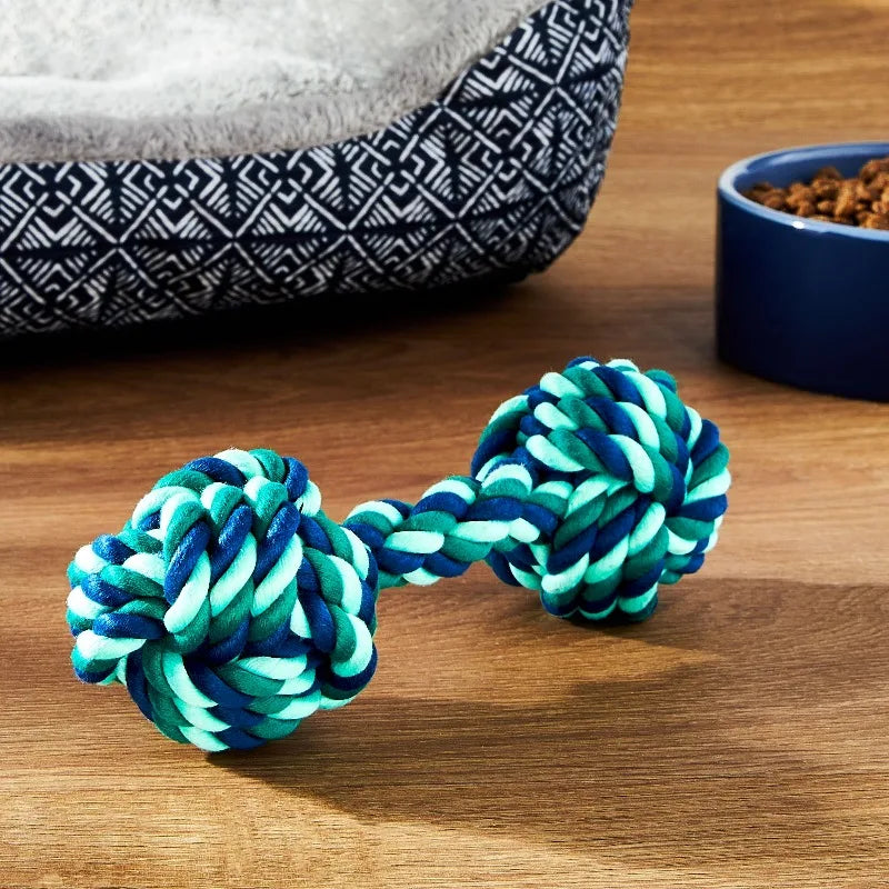 Durable 2 Knot Rope Dog Chew Toy Made From Polyester