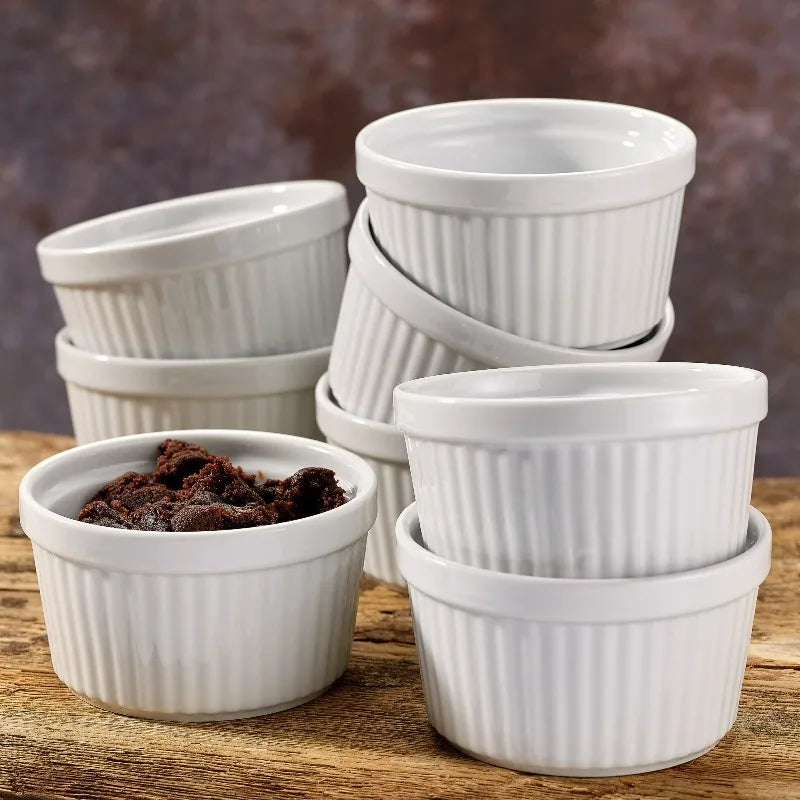 Durable Microwave Oven Safe Stoneware Dip Bowl For Sauces