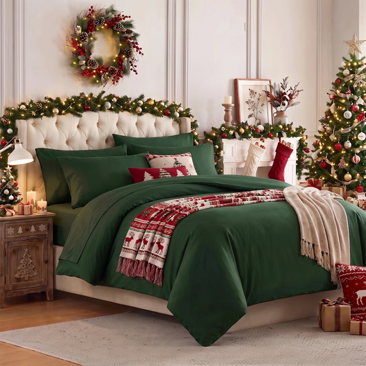 WVG Bamboo Bed Sheet Set Ultra Soft Cooling Breathable