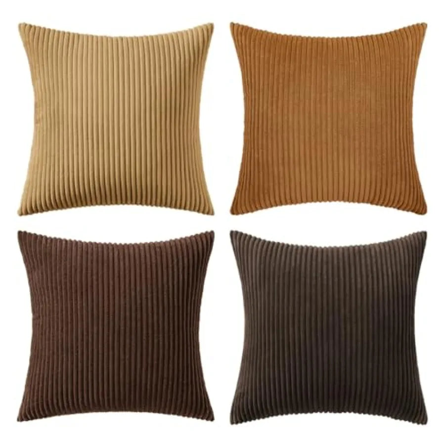 Boho Farmhouse Throw Pillow Covers For Contemporary Home Decor