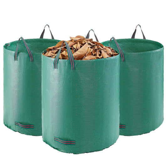 Heavy Duty Collapsible Reusable Yard Waste Bag For Lawn Collection