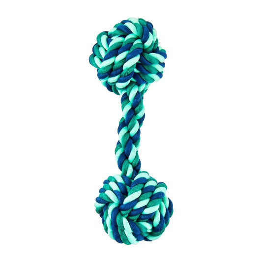 Durable 2 Knot Rope Dog Chew Toy Made From Polyester