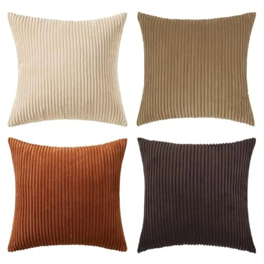 Boho Farmhouse Throw Pillow Covers For Contemporary Home Decor