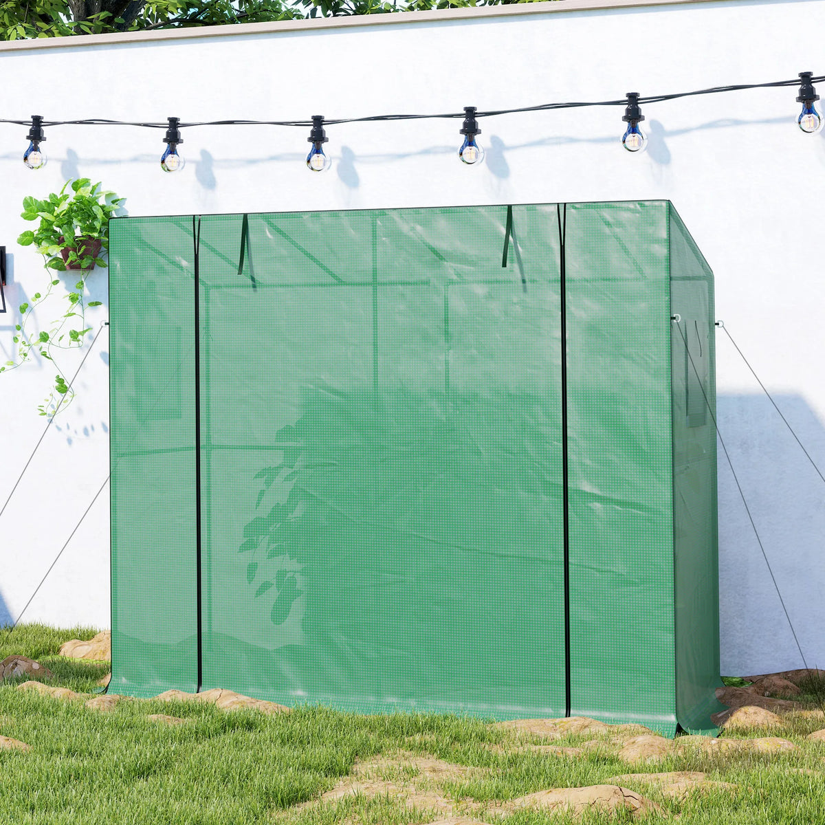 Outsunny Portable Outdoor Garden Greenhouse For Plants