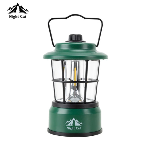Night Cat LED Camping Lantern Portable Outdoor Light