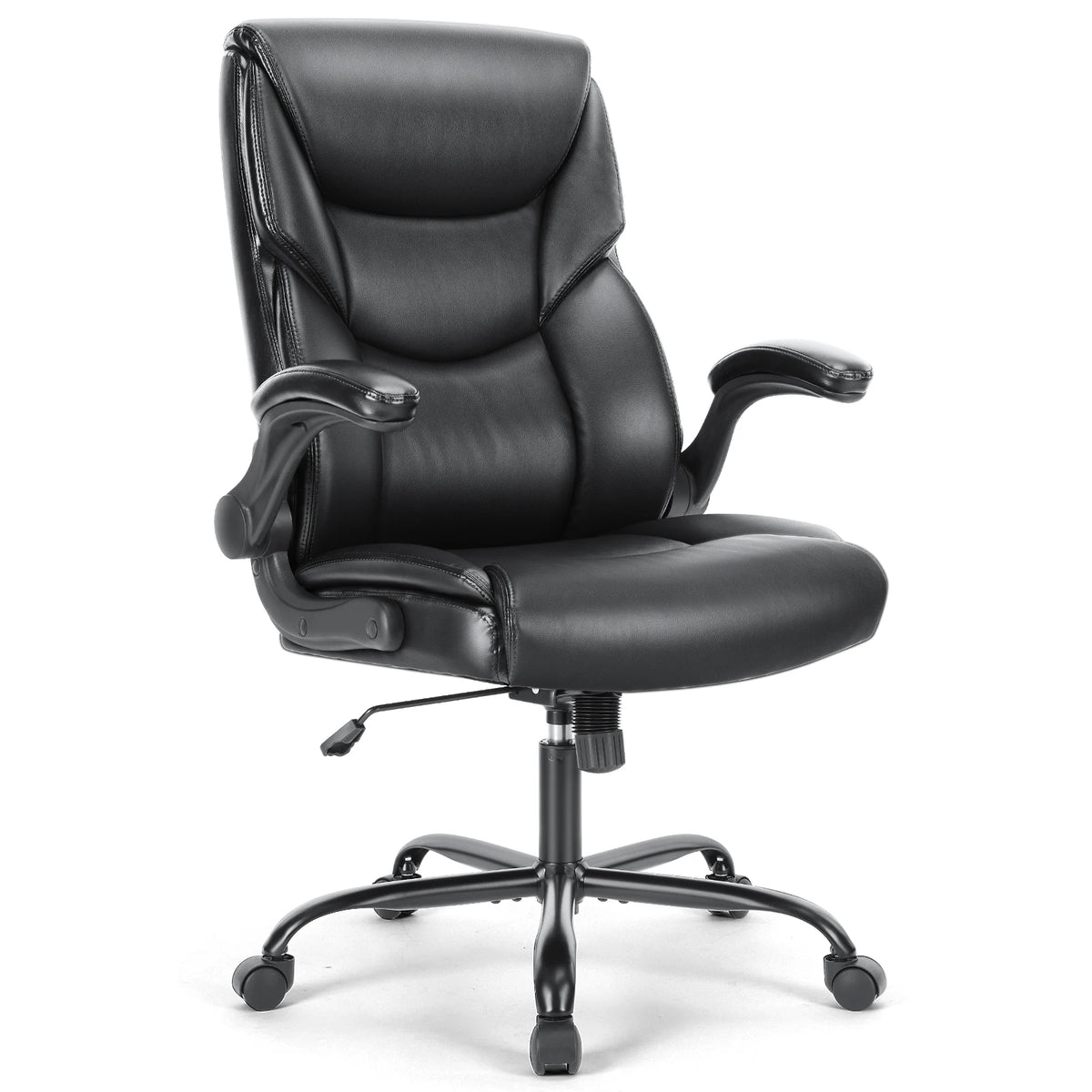 JHK Ergonomic Office Chair With Adjustable Height And Armrests