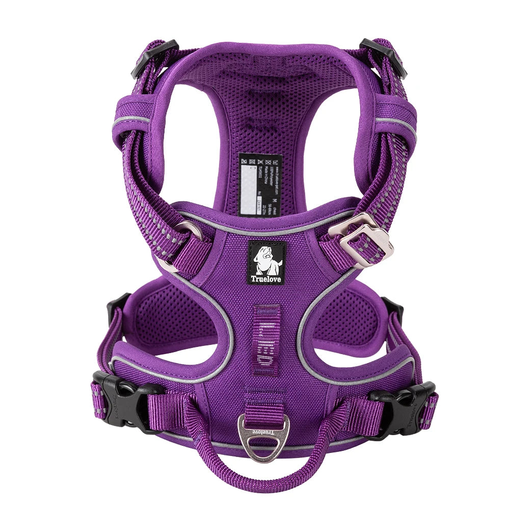Truelove Reflective No Pull Dog Harness Breathable Adjustable Pet Vest