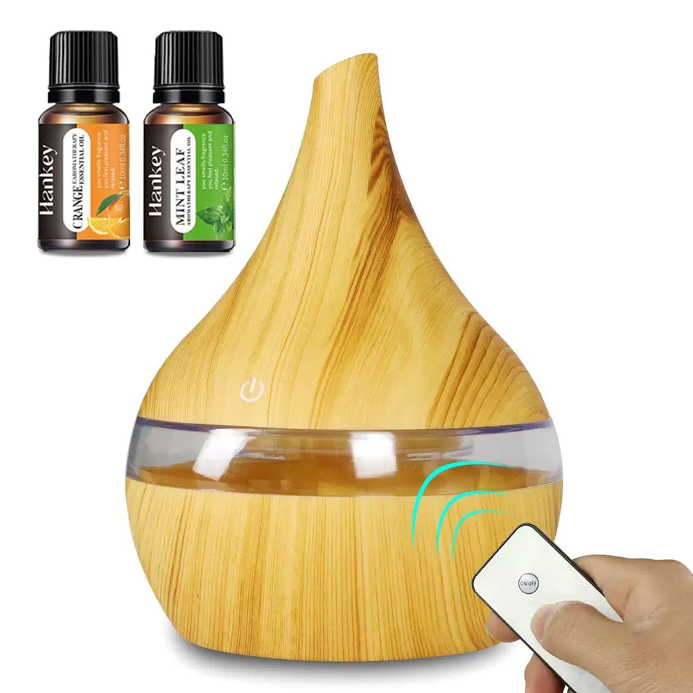 Portable USB Aromatherapy Diffuser With Silent Operation And Remote Control