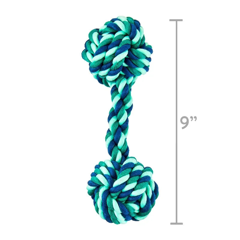 Durable 2 Knot Rope Dog Chew Toy Made From Polyester