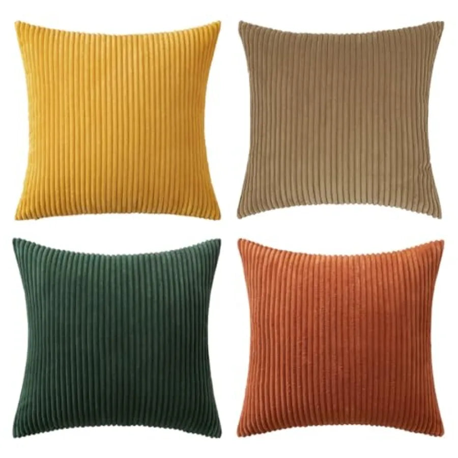 Boho Farmhouse Throw Pillow Covers For Contemporary Home Decor
