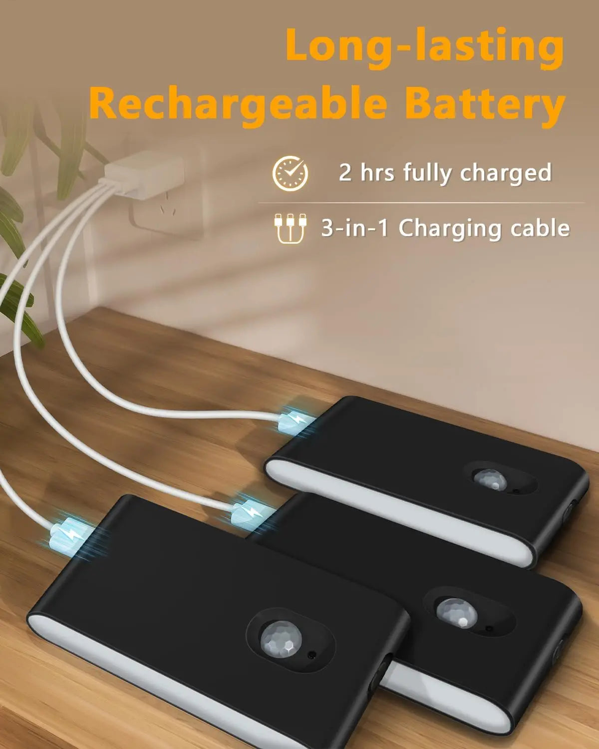 Willed Motion Sensor Rechargeable LED Indoor Night Light