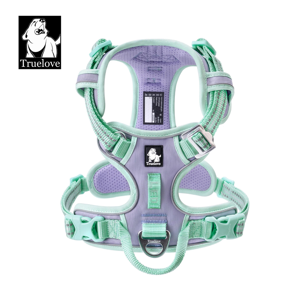 Truelove Reflective No Pull Dog Harness Breathable Adjustable Pet Vest