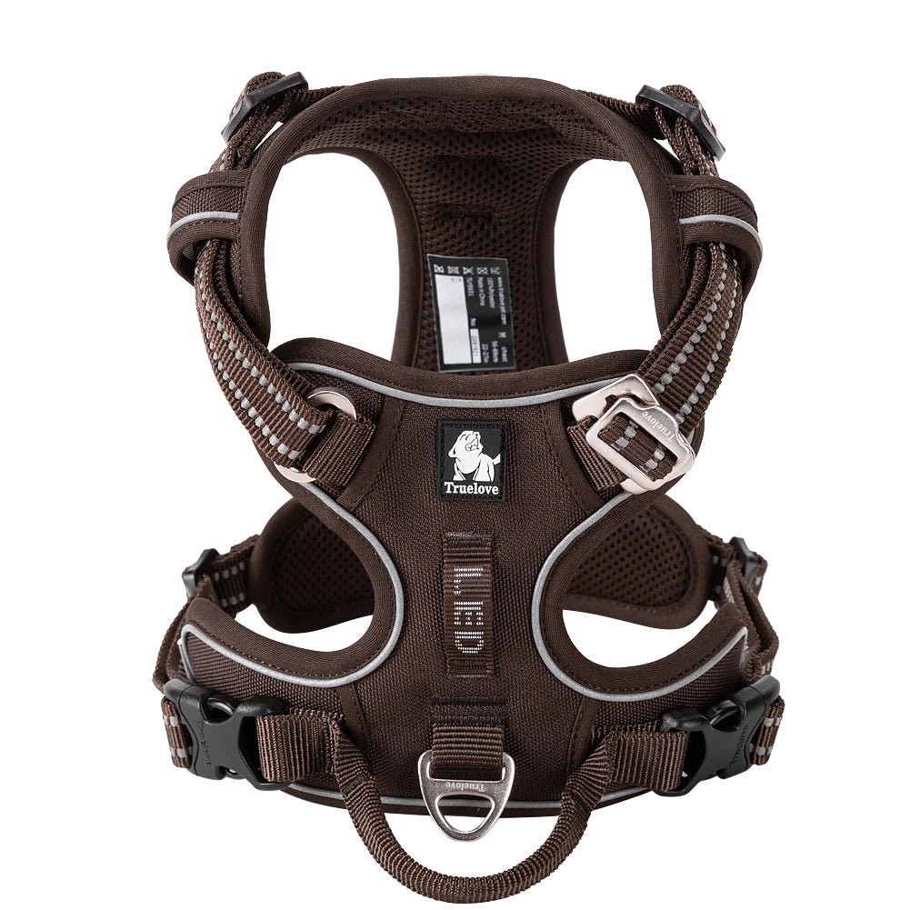 Truelove Reflective No Pull Dog Harness Breathable Adjustable Pet Vest