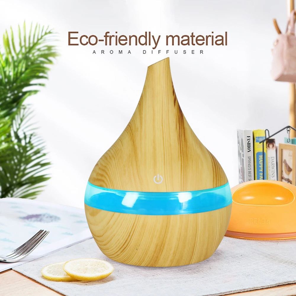 Portable USB Aromatherapy Diffuser With Silent Operation And Remote Control