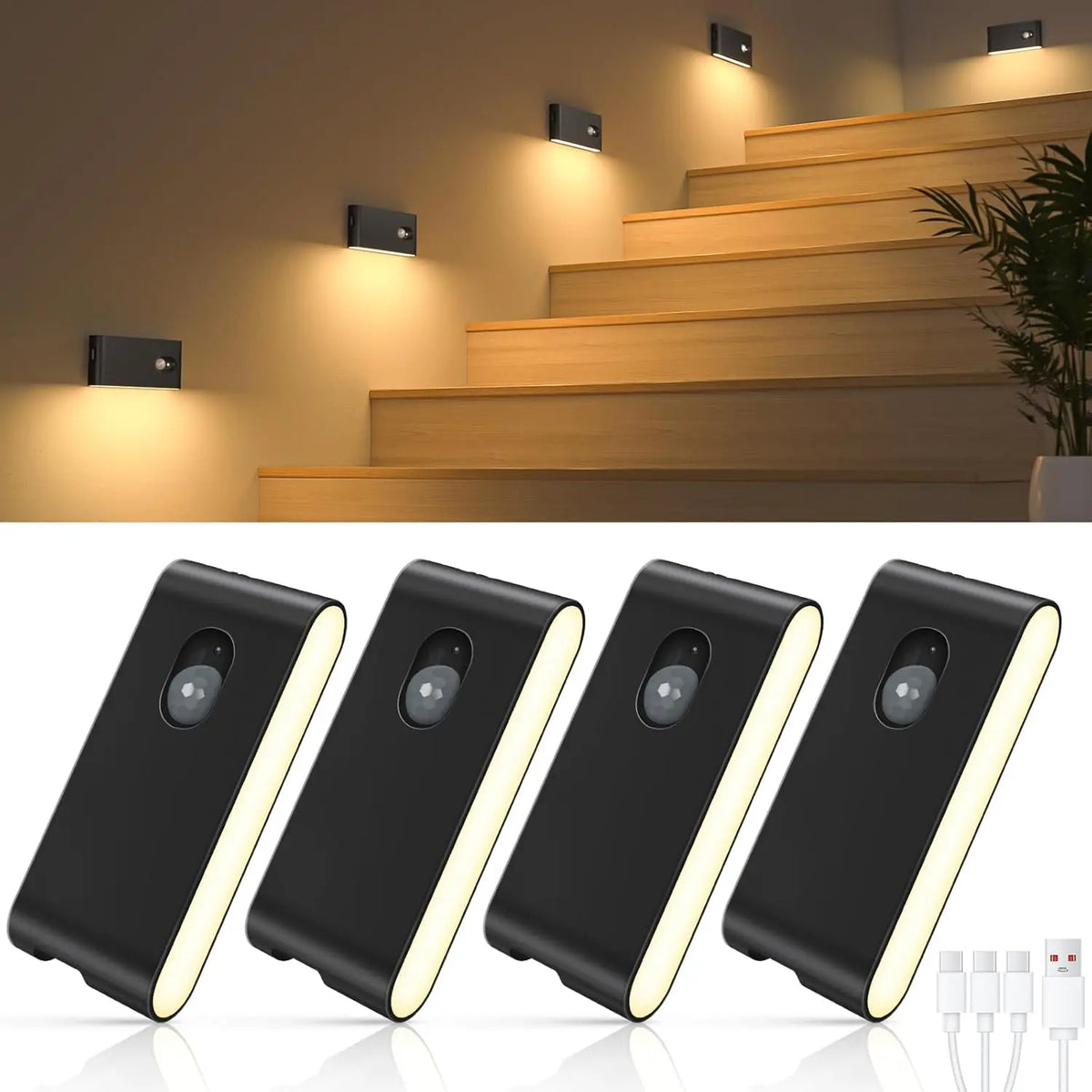 Willed Motion Sensor Rechargeable LED Indoor Night Light