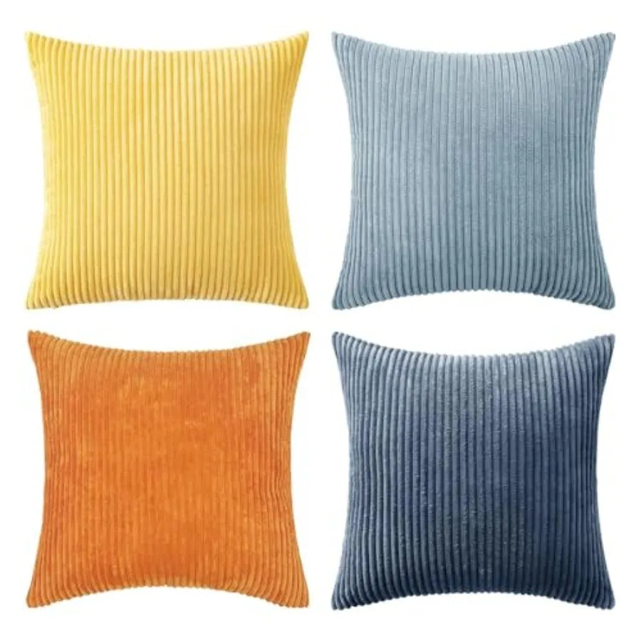 Boho Farmhouse Throw Pillow Covers For Contemporary Home Decor