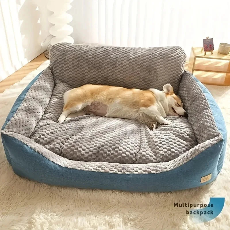 BOFNL Plush Dog Sofa Bed Soft Comfortable Pet Mattress