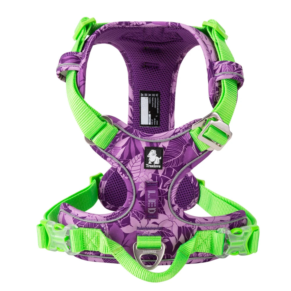 Truelove Reflective No Pull Dog Harness Breathable Adjustable Pet Vest